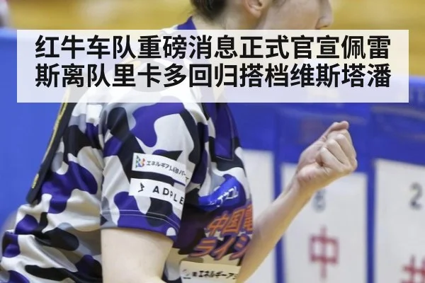 红牛车队重磅消息正式官宣佩雷斯离队里卡多回归搭档维斯塔潘